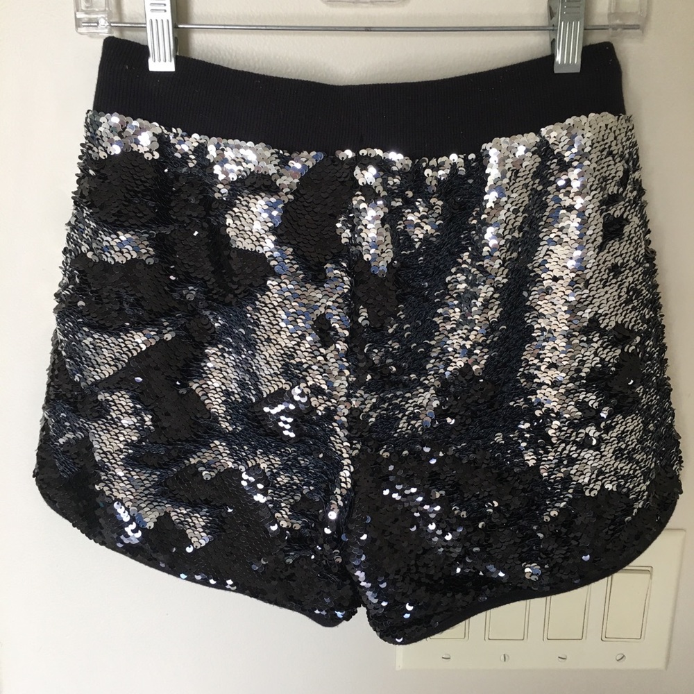 More Than Magic Flippy Sequined Girls Shorts. - Picture 2 of 8